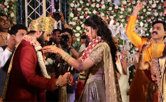 Ballari Sriramulu Daughter Rakshitha Grand wedding On Thursday - Sakshi