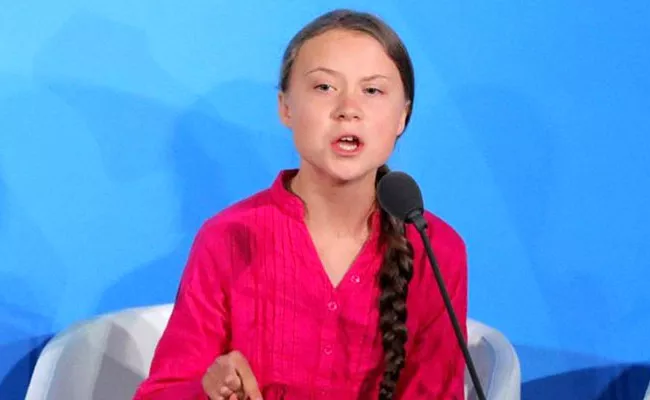 Climate Activist Greta Thunberg Donates $100,000  - Sakshi