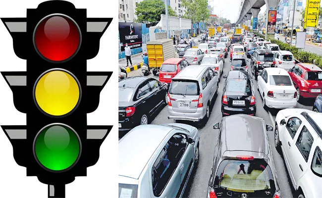 Traffic Signals Open in Hyderabad - Sakshi
