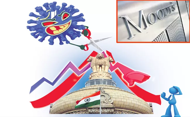 Moodys downgrades India is sovereign rating to Baa3 - Sakshi
