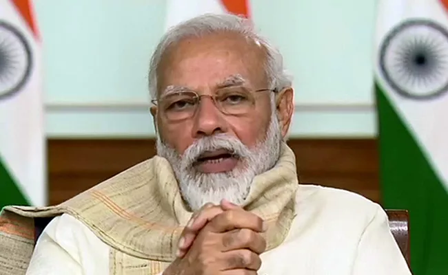 Prime Minister Narendra Modi Will Address The Nation 4 PM Tomorrow - Sakshi