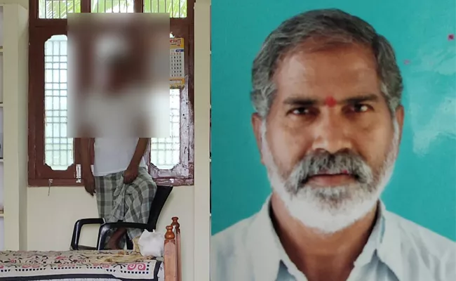Old Man Commits End Lives in Old Age Home Karimnagar - Sakshi