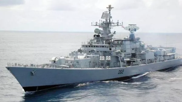 Indian Navy Deploys Warship In South China Sea - Sakshi