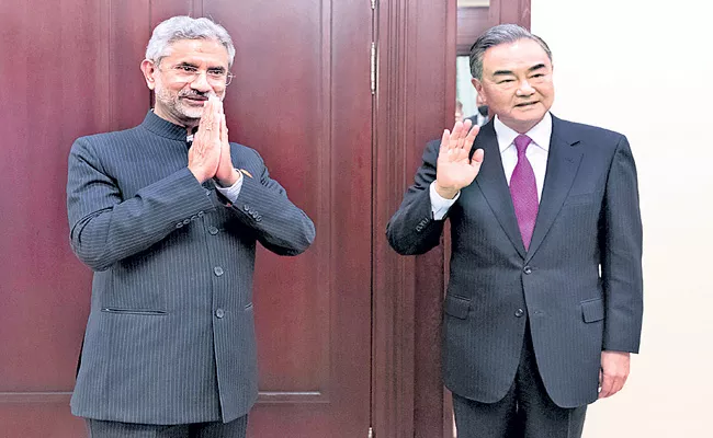 India-China issue joint statement on border dispute - Sakshi