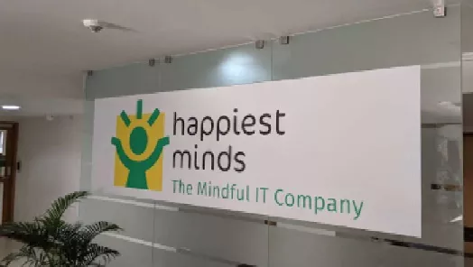 Happiest minds lists with huge premium in NSE and BSE - Sakshi