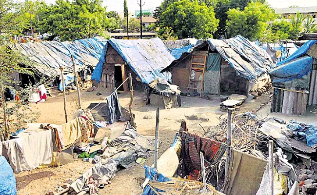 RS 5 Enough To Layout Regularisation In Slum Areas In Telangana - Sakshi