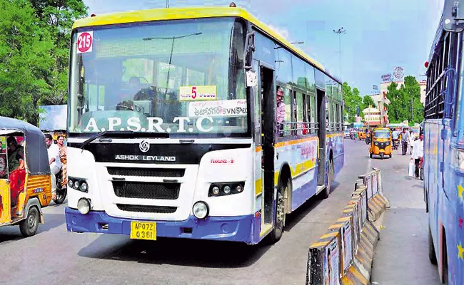 City buses On Roads When the Medical Department Approves - Sakshi