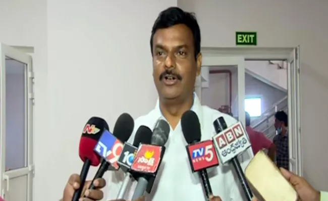 BJP MLC PVN Madhav Talks In Press Meet Over Dubbaka Election Results In Visakhapatnam - Sakshi