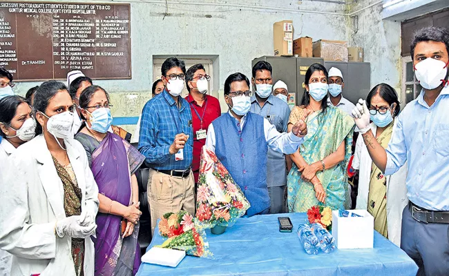 Covid Vaccine Clinical Trials In Guntur - Sakshi