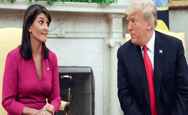 Donald Trump Junior Targets Nikki Haley For Lack Of Action - Sakshi