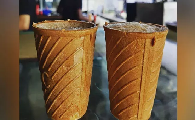 This Madurai Stall Serves Tea In Edible Biscuit Cups - Sakshi