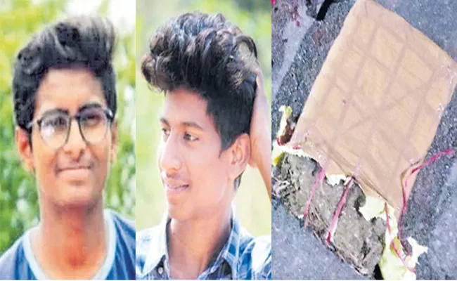 Two engineering students killed in bike crash - Sakshi