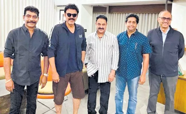 Venkatesh to start shooting Telugu remake of Mohanlal Drishyam 2 - Sakshi