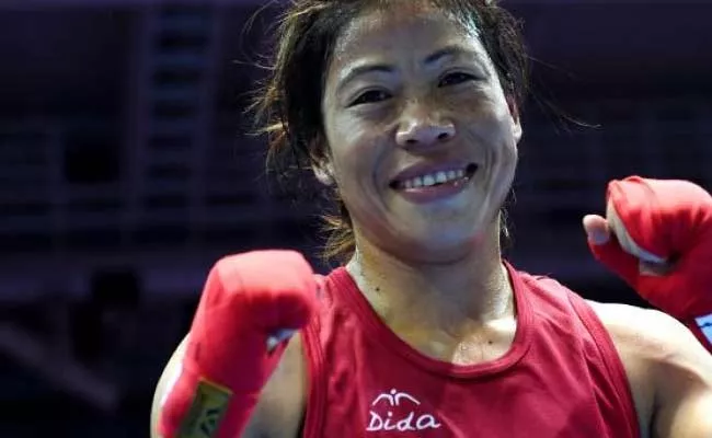 Mary Kom To Spearhead 14 Strong Indian Boxing Contingent - Sakshi