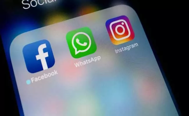 WhatsApp, Instagram, Facebook Messenger down - Sakshi