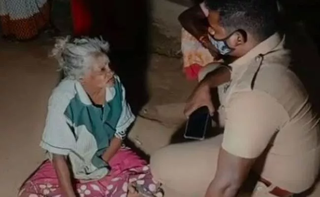 Son Abandoned 80 Year Old Mother In Bushes - Sakshi