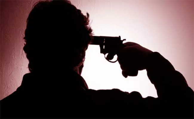 Retired Deputy Tahsildar Shoots Himself Fear Of Covid - Sakshi