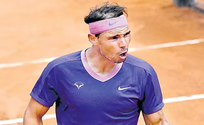 Rafael Nadal beats Denis Shapovalov in a to quarter-finals - Sakshi