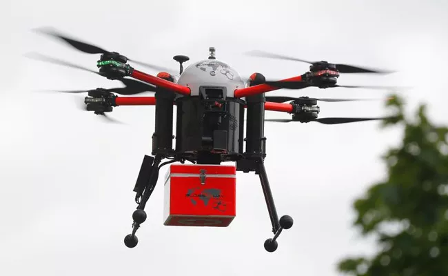 Covid Vaccine Delivery By Drones Can Soon Be Reality - Sakshi