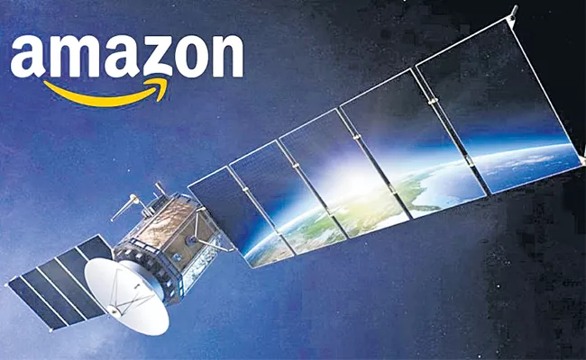Amazon Eyes Satellite Internet Space In India - Sakshi