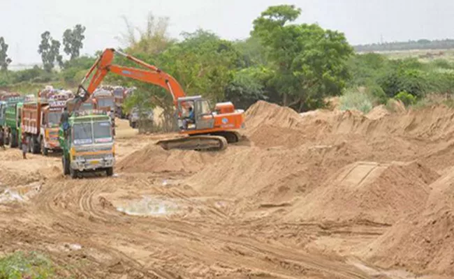 E-permit for sand mining in Andhra Pradesh - Sakshi