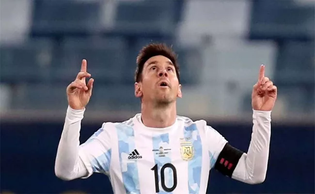 Messi Dedicates Copa America Triumph To Argentines And Maradona - Sakshi