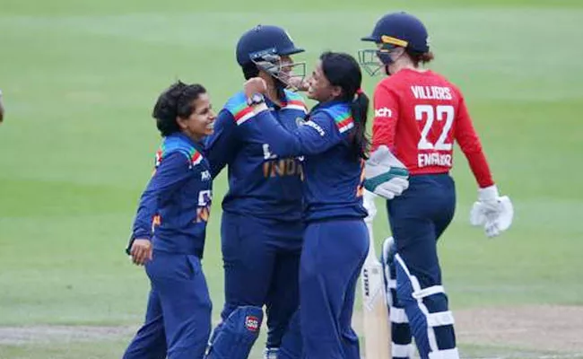 Indian Women Team Fined For Slow Over Rate 2nd T20I vs England - Sakshi