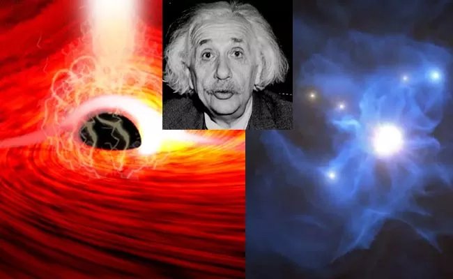 Einstein Relativity Proven Astronomers Detect Light Behind Black Hole - Sakshi