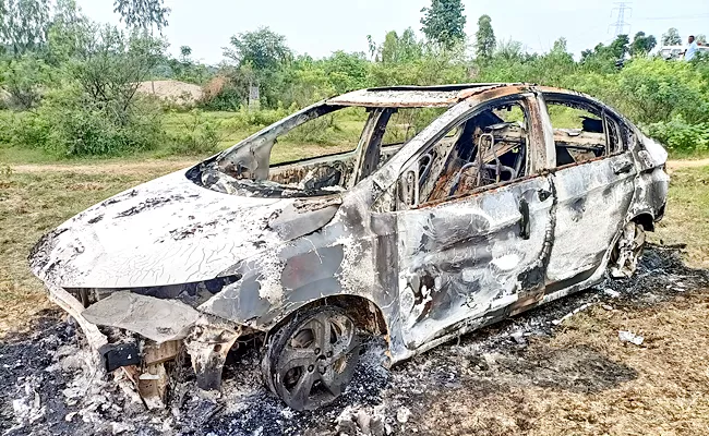Car Burnt: Bjp Leader Assassination Case Accused Caught By Police - Sakshi