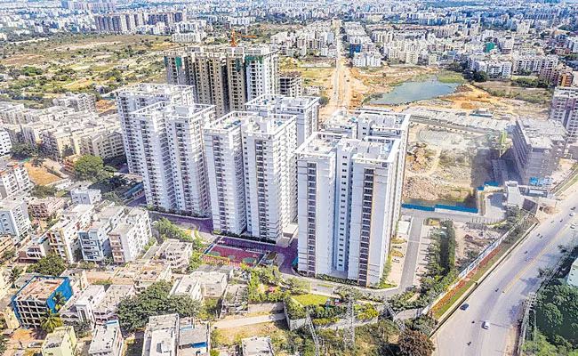 3. 17 lakh home sales, 2. 62 lakh launches‌ in 2023 - Sakshi