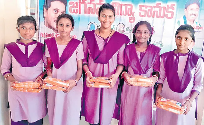Andhra Pradesh Swecha Scheme Gives Empowerment to Adolescent Girls - Sakshi