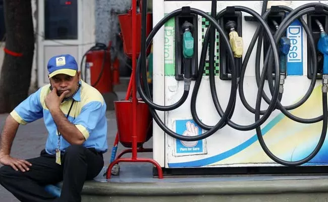 petrol diesel prices today 23rd oct 2021 fuel rates hiked again - Sakshi