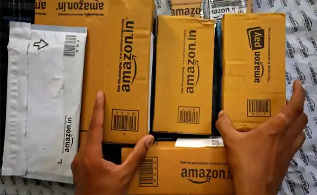 Amazon India Executives Booked For Online Delivery Of Drugs - Sakshi