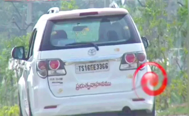 Viral: Traffic Challans On Kamareddy Collector Vehicle - Sakshi