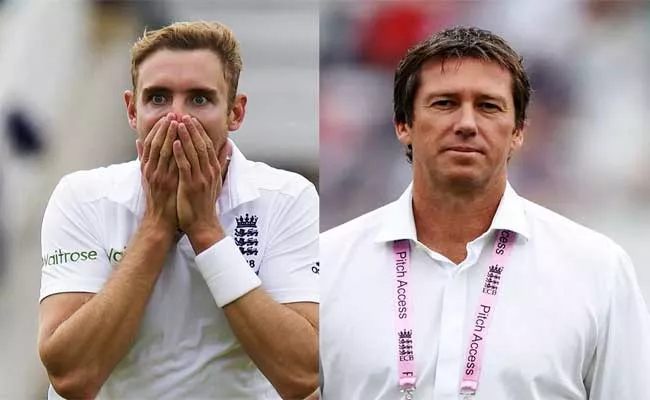 Stuart Broad Reveals Awkward Moment With Glenn McGrath Ahead Of Ashes 1st Test - Sakshi