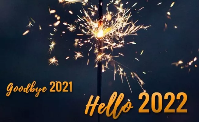 Goodbye 2021 Welcome 2022 - Sakshi