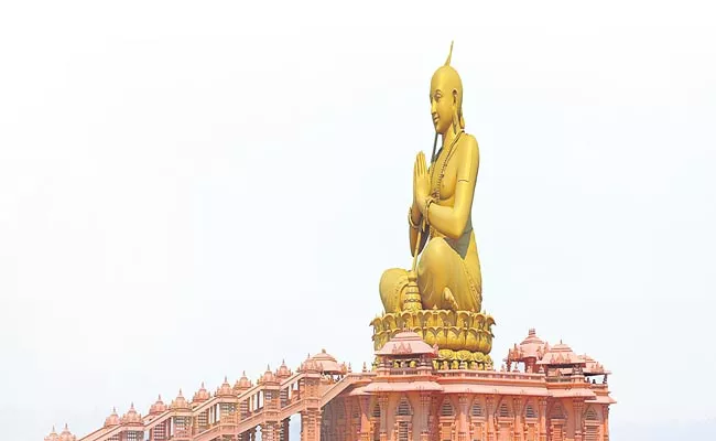 Inauguration Ceremony Of Ramanuja Idol Statue Of Equality In February - Sakshi