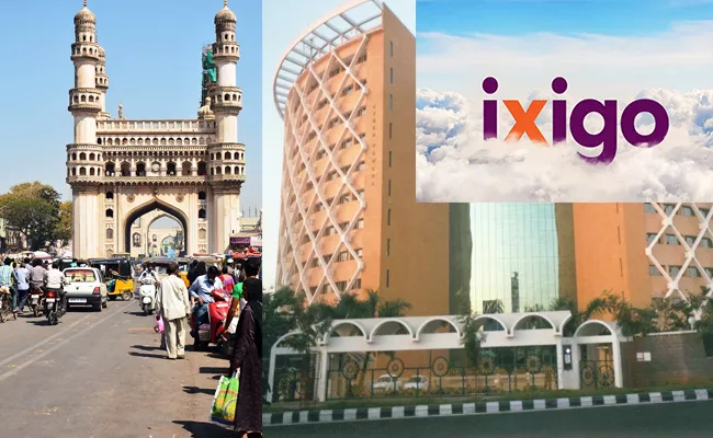 Travel App Ixigo Showing Hyderabad While typing Bhagyanagar It Lead an issue on internet - Sakshi