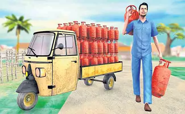 Indane Tatkal Seva to Deliver LPG Gas Cylinder within 2 hours of Booking - Sakshi