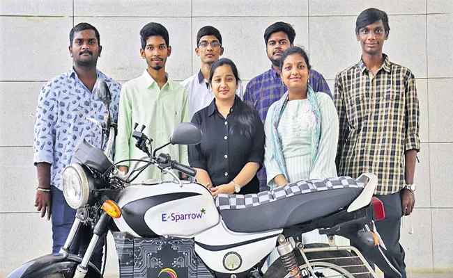 Travel 45 kilometers with only 15 rupees with Retrofit electric bike - Sakshi