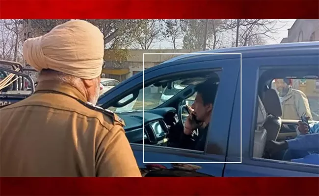 Punjab Police Seized Sonu Soods SUV Car Seized At Polling Booth - Sakshi