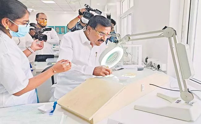 Hyderabad: Niranjan Reddy Inaugurates International Seed Testing Lab - Sakshi