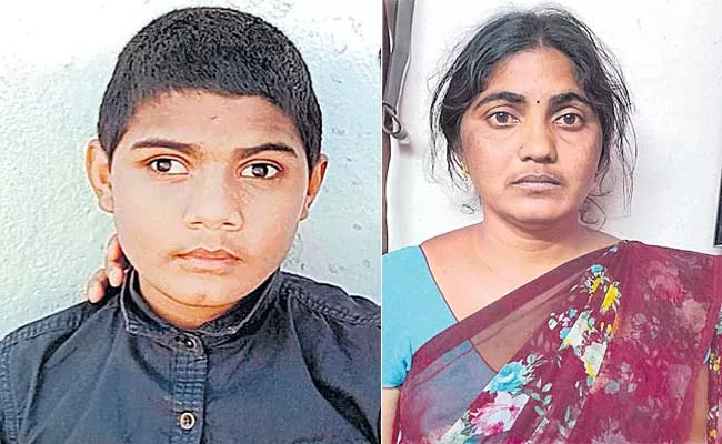 Boy Passed Away Due To Mom Pushes Him Into Sagar Canal In Nalgonda - Sakshi
