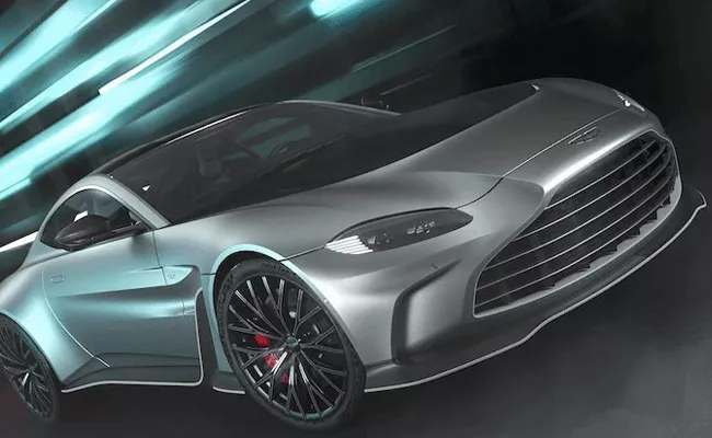 Aston Martin Launches v12 Vantage Its Fastest Last Fossil Fuel Car - Sakshi