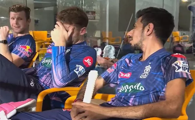IPL 2022: Buttler-Neesham Shocks After Chahal Says Come Open With-Me - Sakshi