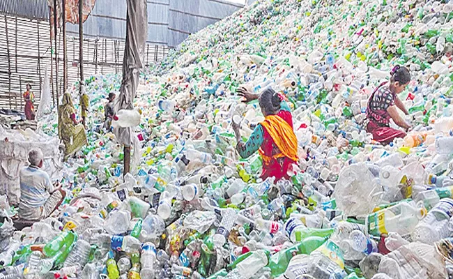New Enzyme Discovery Could Help Handle Plastic Pollution Crisis - Sakshi