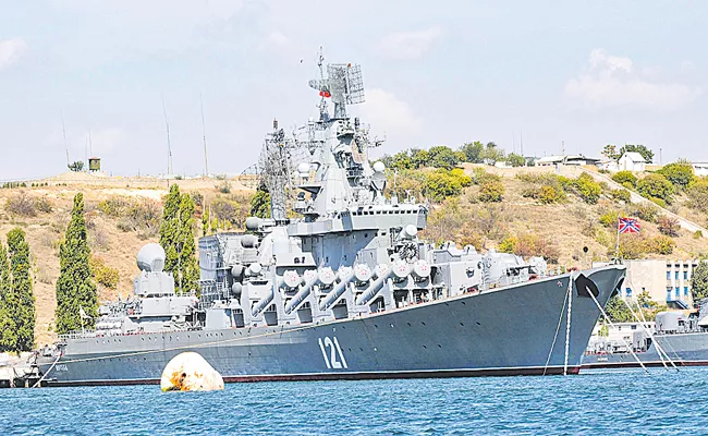 Russia-Ukraine war: Russia Says Warship Seriously Damaged, Ukraine Claims Attack - Sakshi