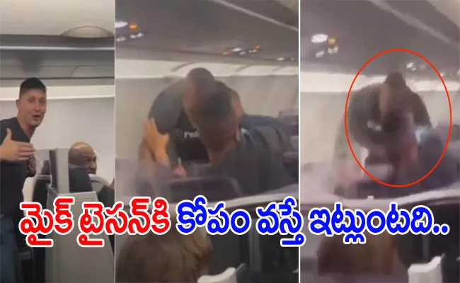 Mike Tyson Punches Passenger On US Plane - Sakshi
