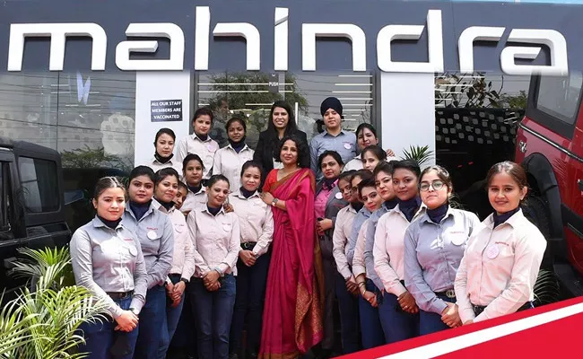 Mahindra Rise: 1st in the automobile industry to have launched the 1st all women showroom  - Sakshi
