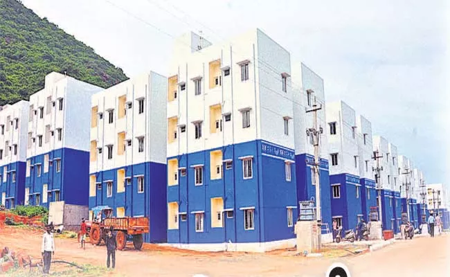Free Housing For Urban Poor People Achieve YS Jagn Assurance - Sakshi